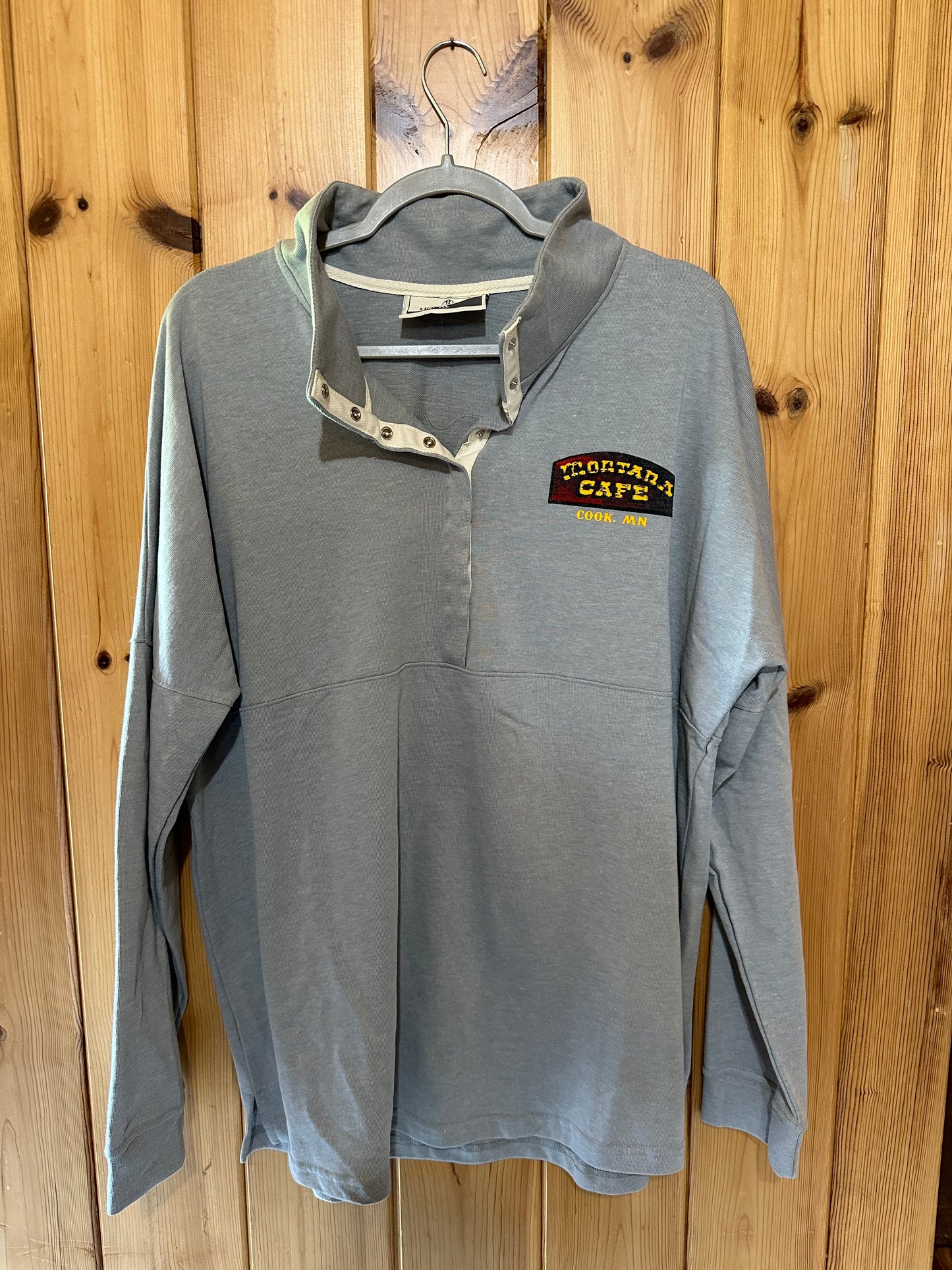 Light Gray Ladies 1/4 Snap